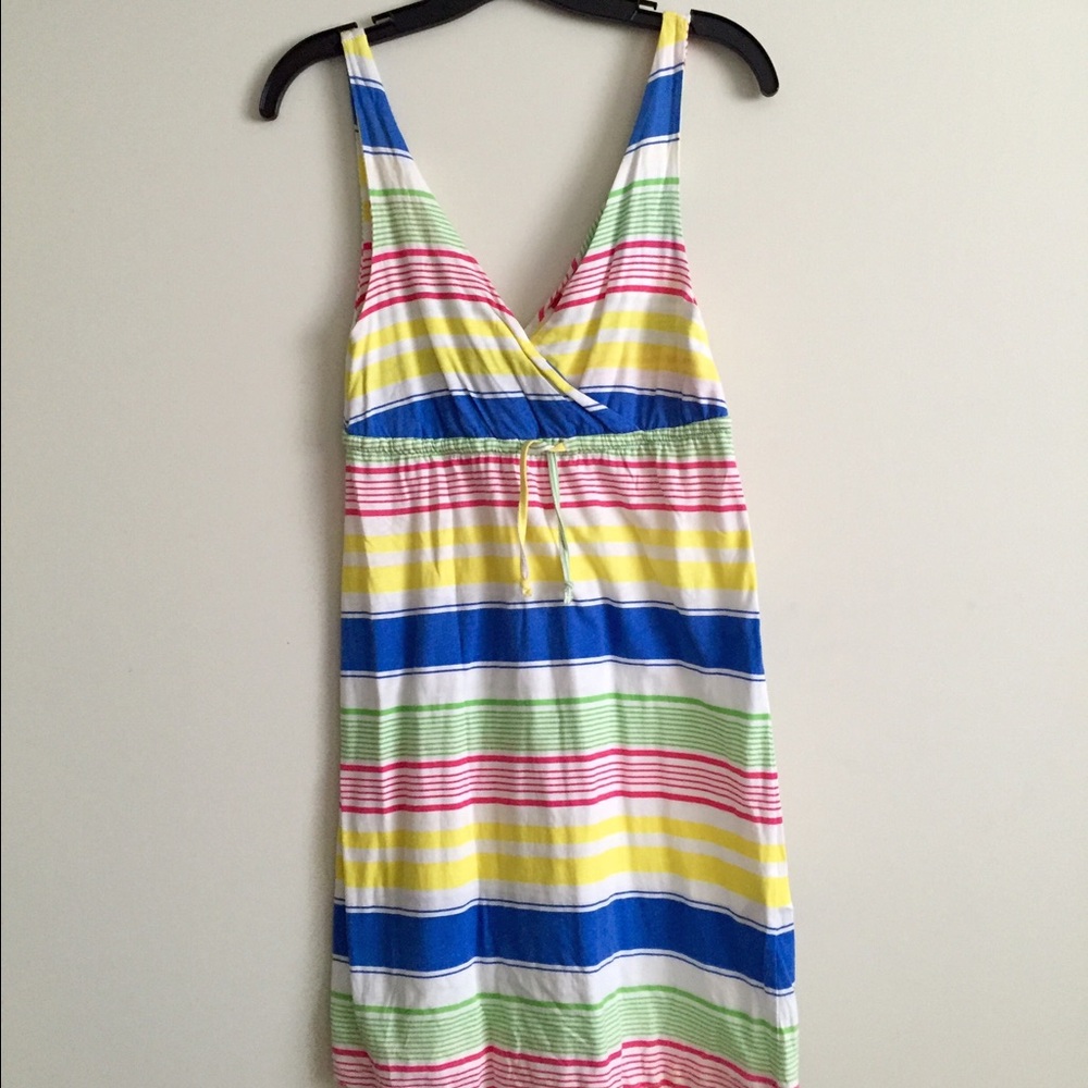 Divided colorful sun dress - Picture 1 of 2